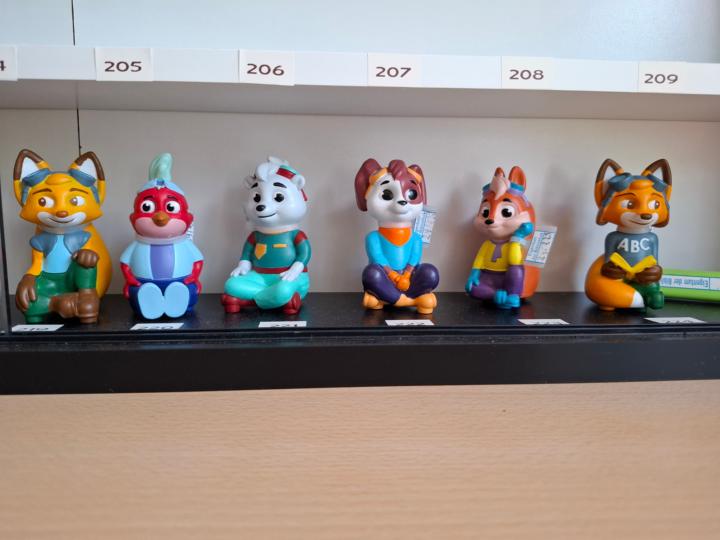 Auswahl an Edurinofiguren