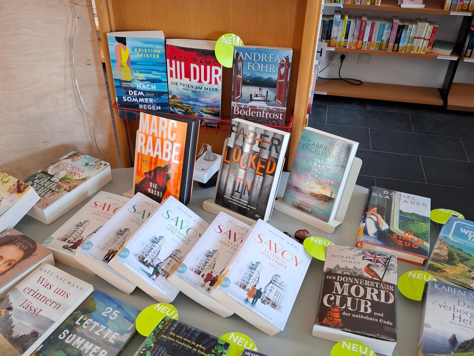 Neue Bücher (c) Drachenbücherei