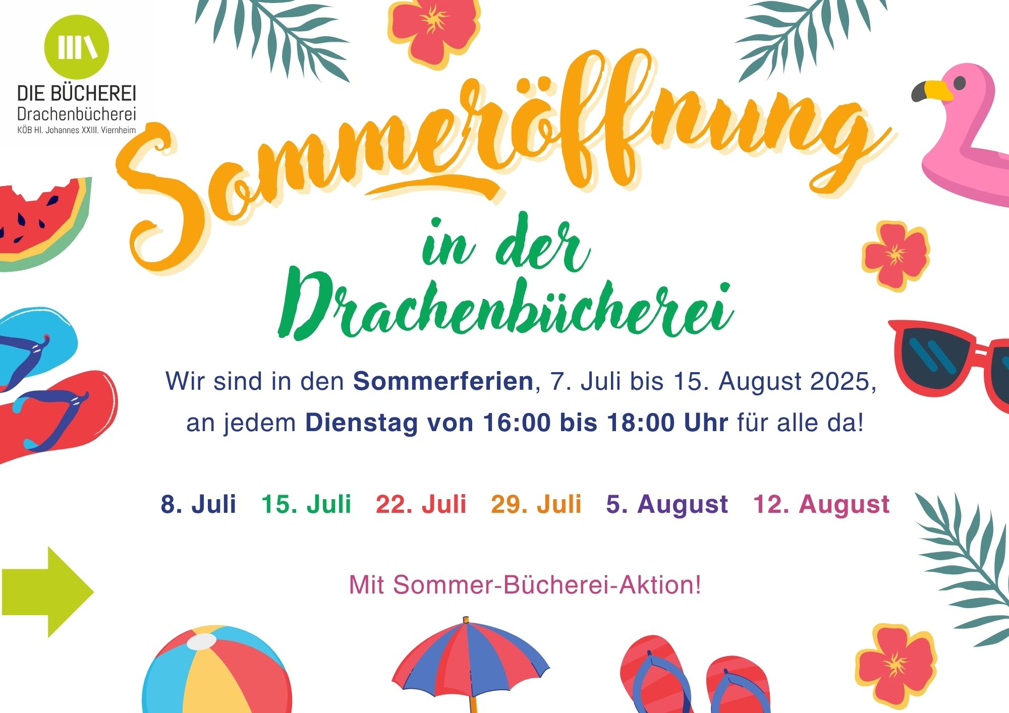 Sommerpause2025 (c) Drachenbücherei