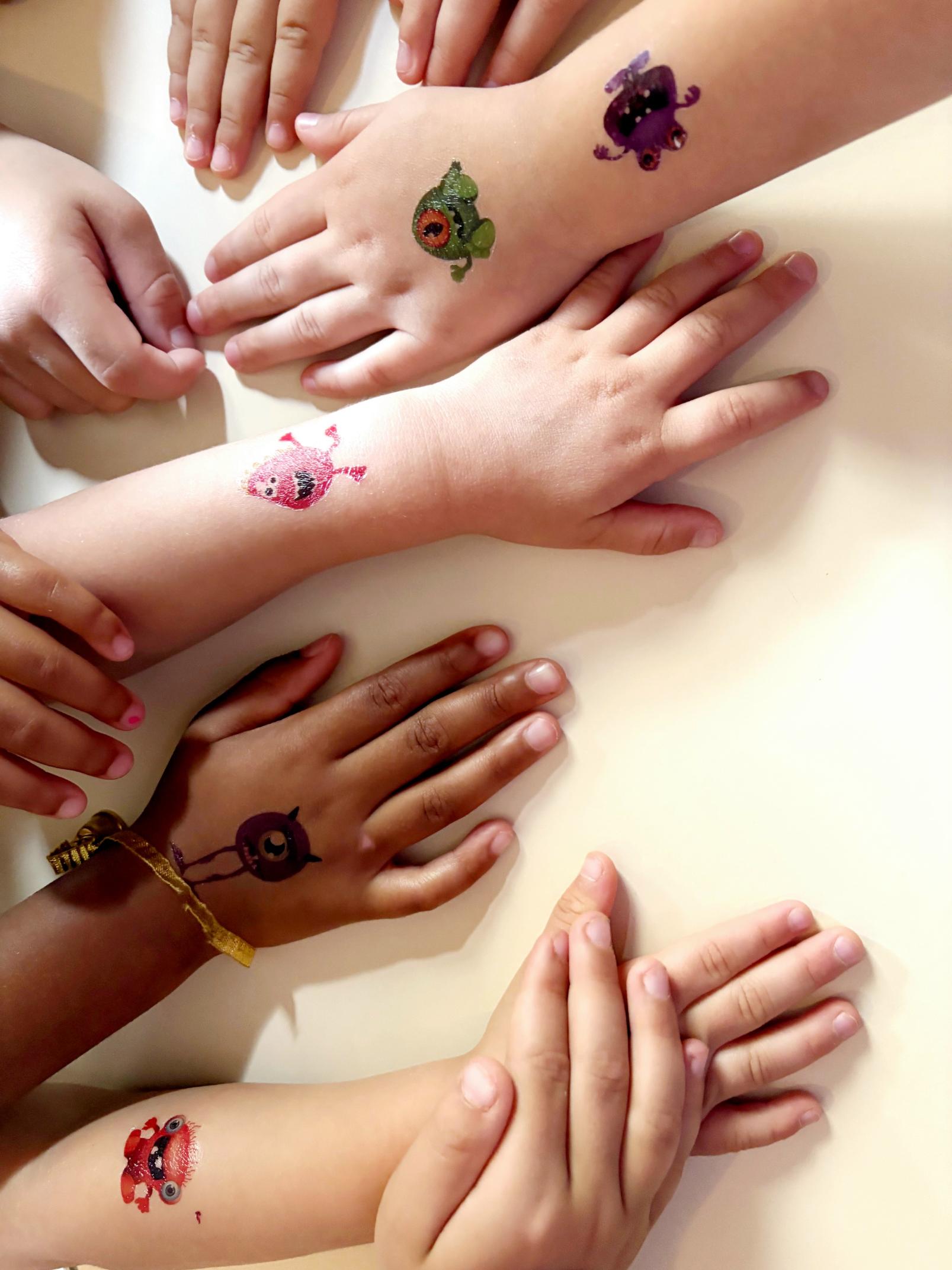 Monster-Rallye-Tattoos (c) U.V.S