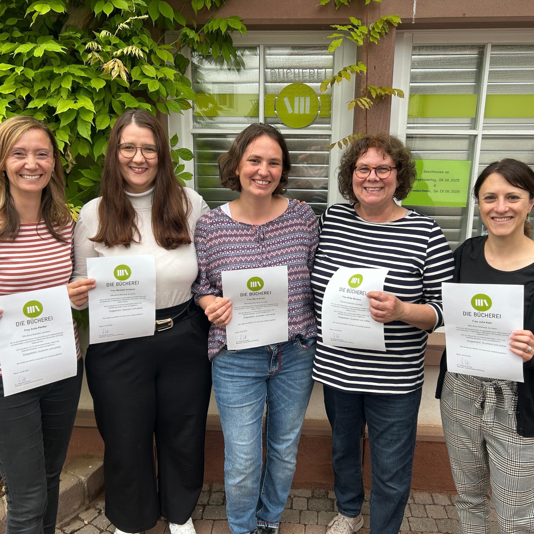 Gratulation zum Basis-12-Kurs