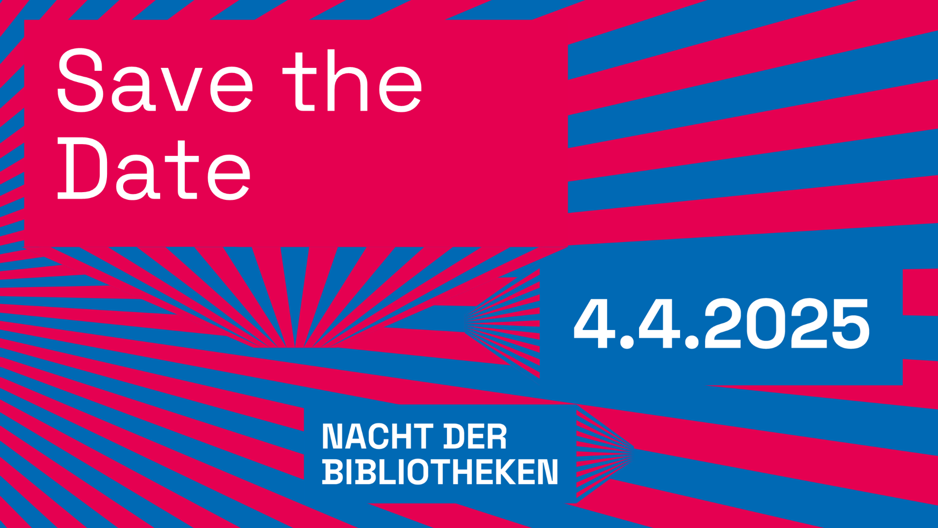 Nacht der Bibliotheken 2025_Save the Date (c) Deutscher Bibliotheksverband e.V.