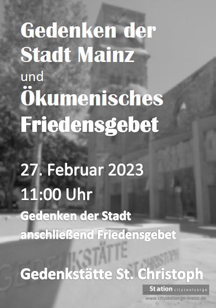 2023.02.27 Plakat (c) Cityseelsorge Mainz