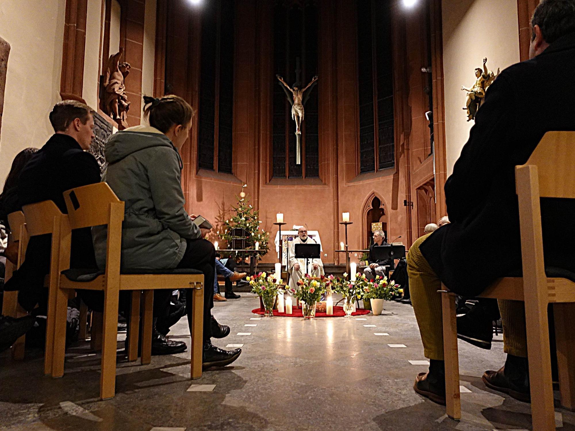 Weihnachtsgottesdienst und Abschied (c) Cityseelsorge Mainz (WS)