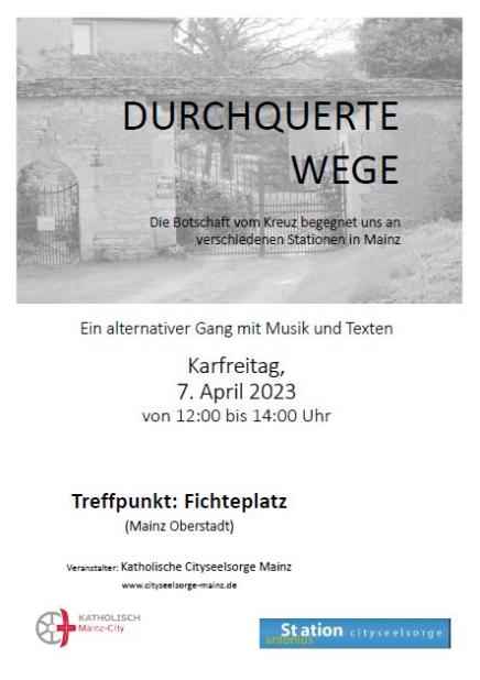 Durchquerte Wege 2023