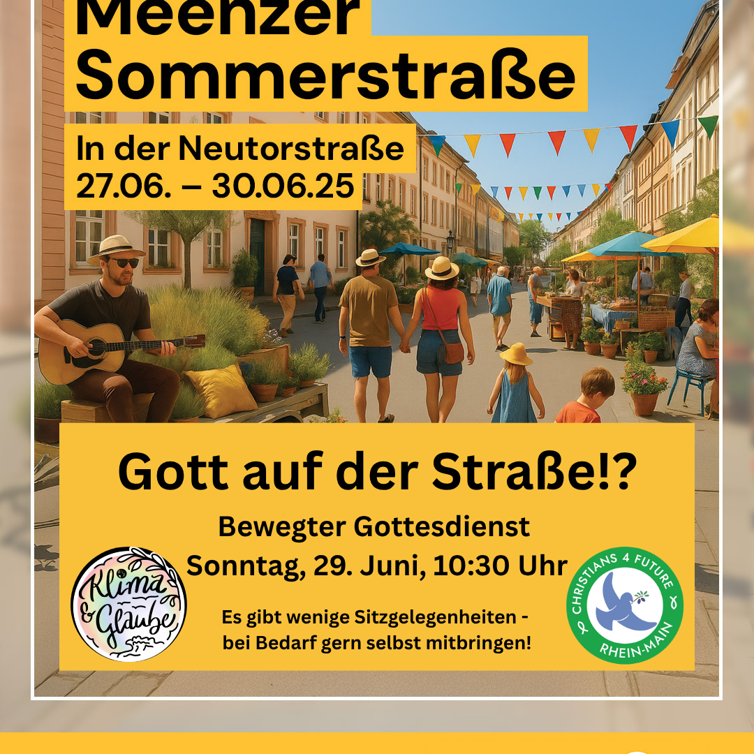Gottsdienst Sommerstraße 2025
