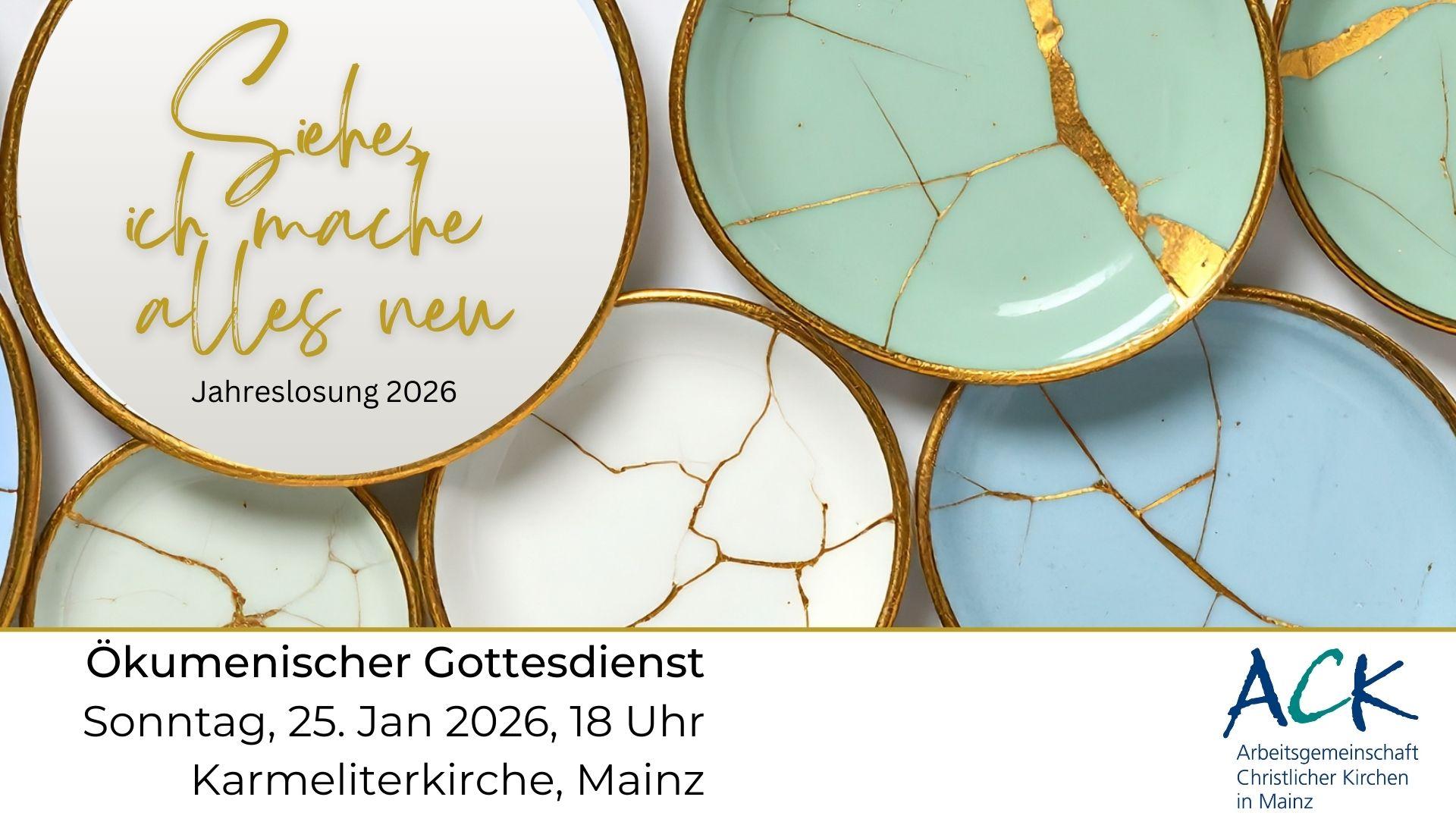 Plakat ACK-Gottesdienst 26