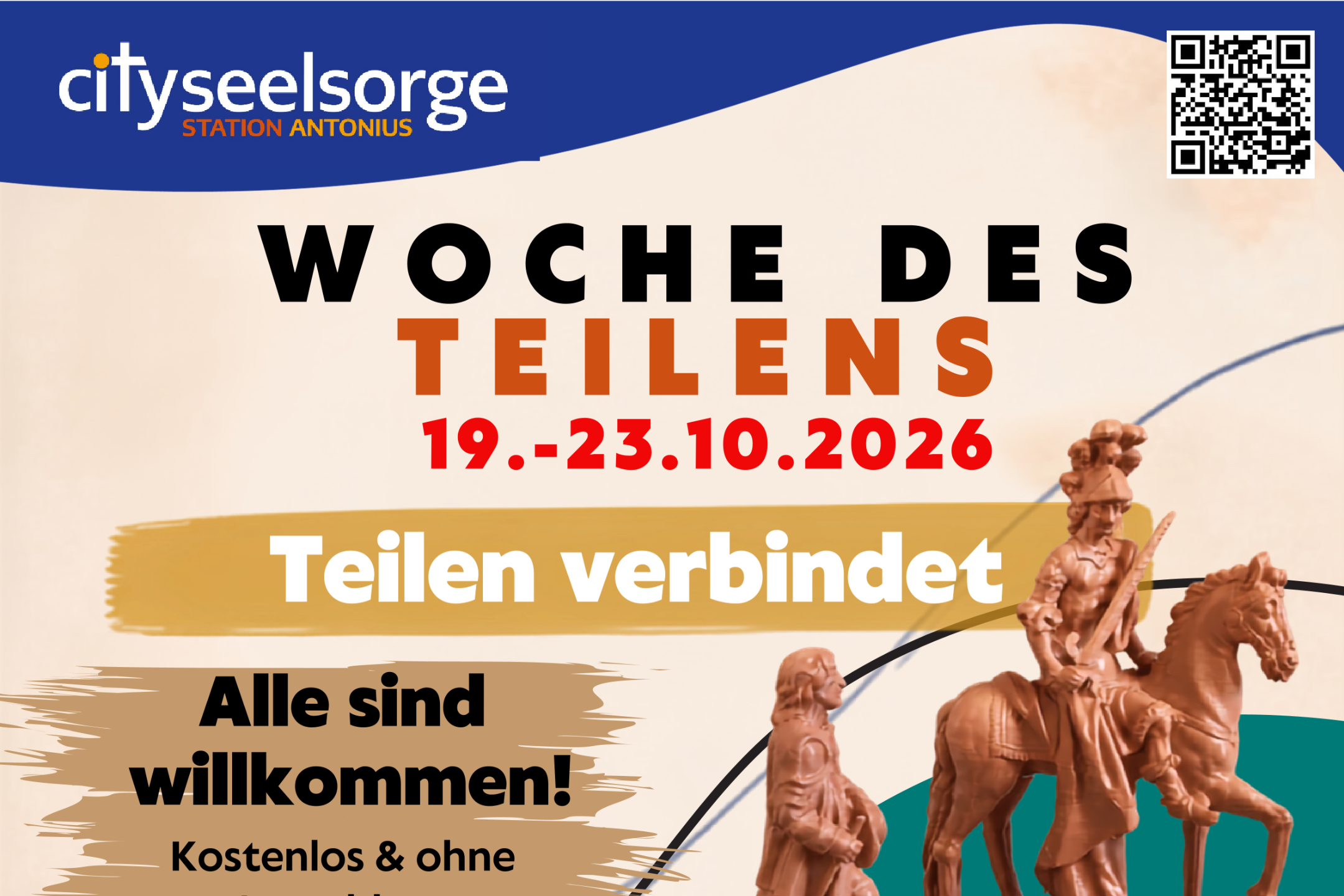 Teilen verbinden- Plakat