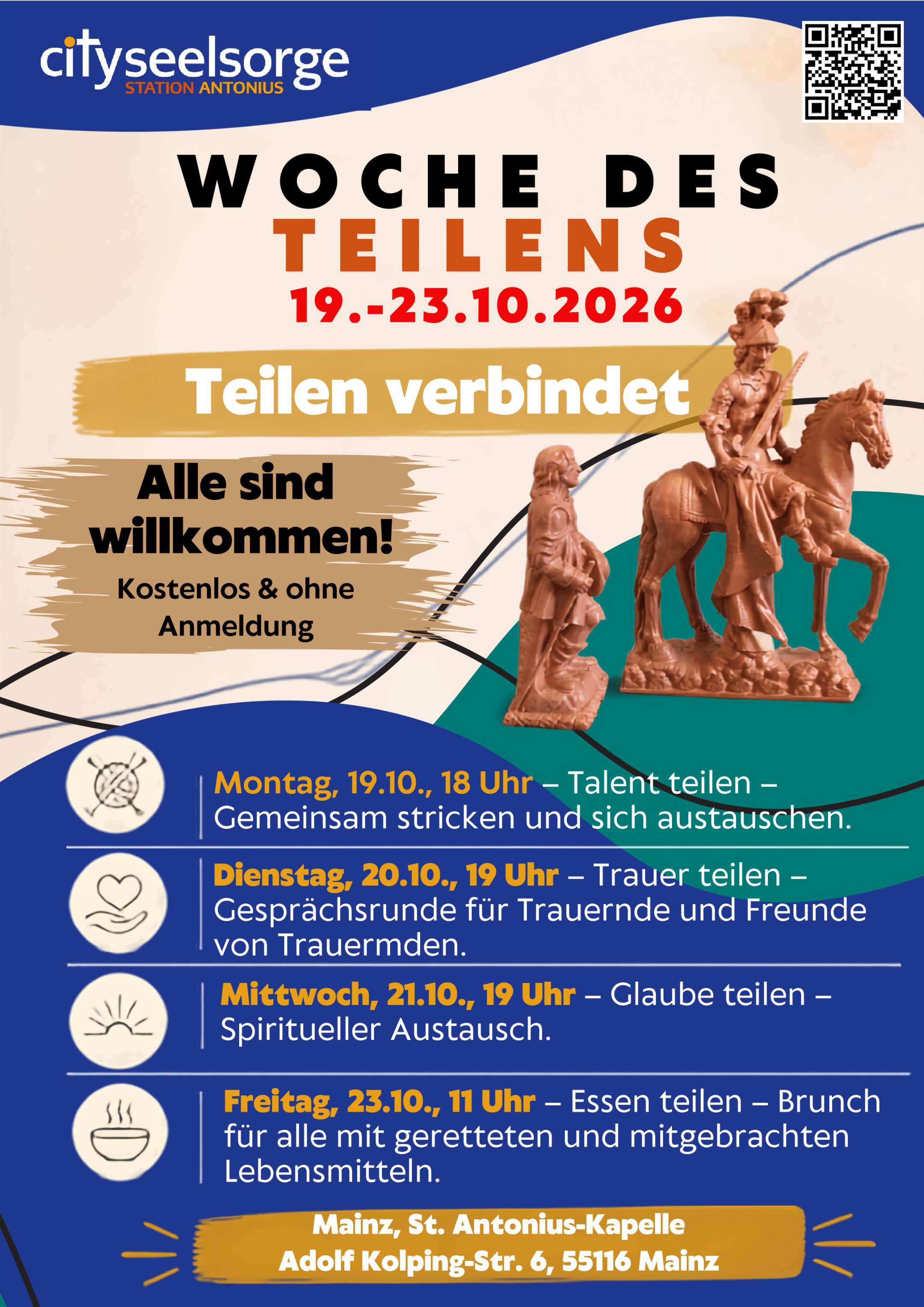 Teilen verbinden- Plakat