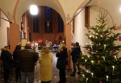 Teilnehmer-Weihnachtsbaum (c) Cityseelsorge Mainz (WS) Teilnehmer-Weihnachtsbaum