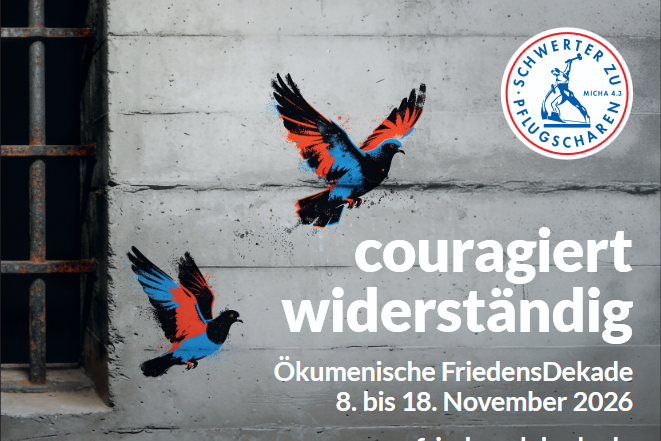 couragiert widerständig Plakat