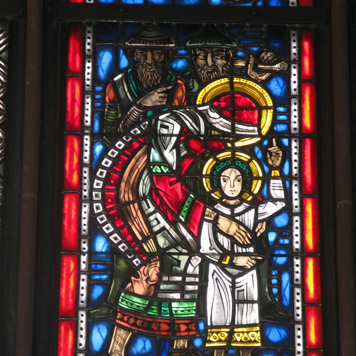 Hindorf Ausschnitt Marienfenster