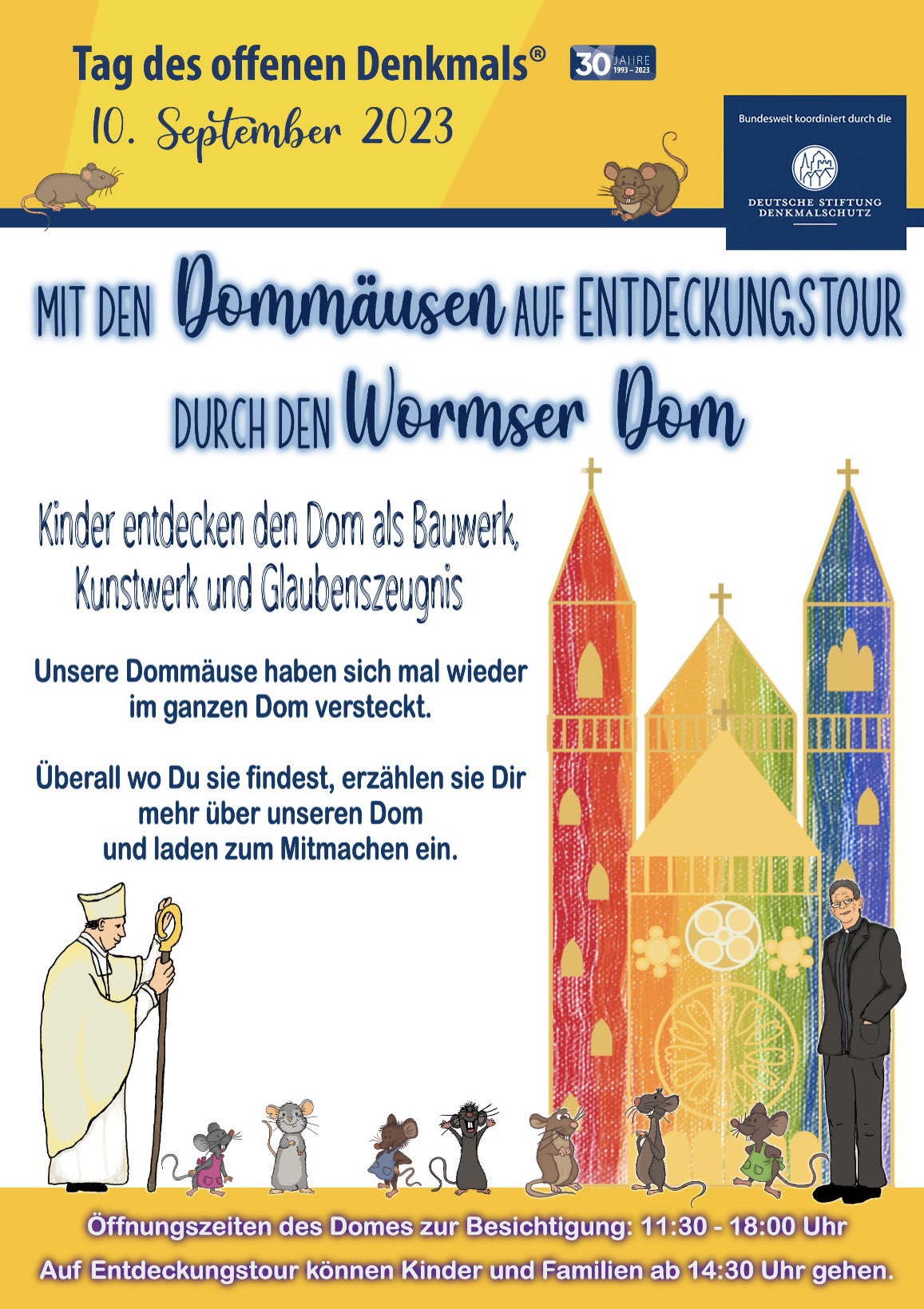 Plakat Kirchenmäuse-Dom (c) Martina Bauer