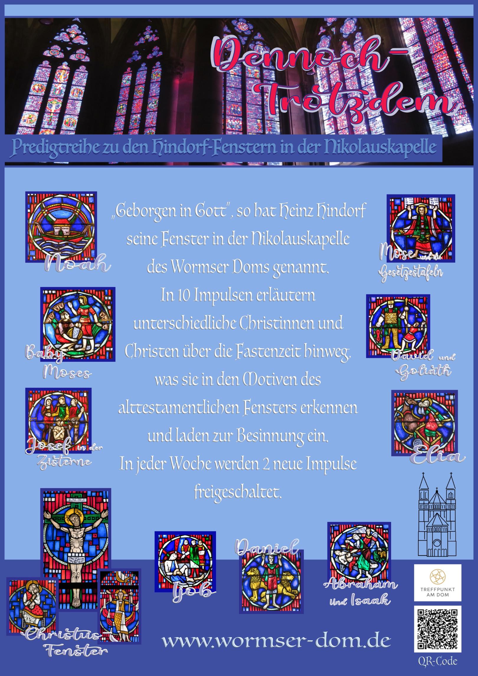 Plakat Predigtreihe Aushang (c) Pfarrgruppe Dom St. Peter und St. Martin