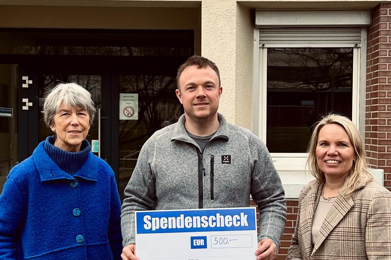 Spendenübergabe RUK