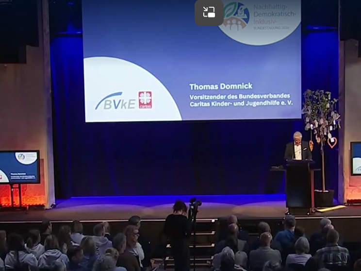 Thomas Domnick auf dem Podium