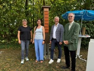 (von links nach rechts: Sabine Keller, Dina Rautenberg, Thomas Domnick, Frank Wiedenmann)