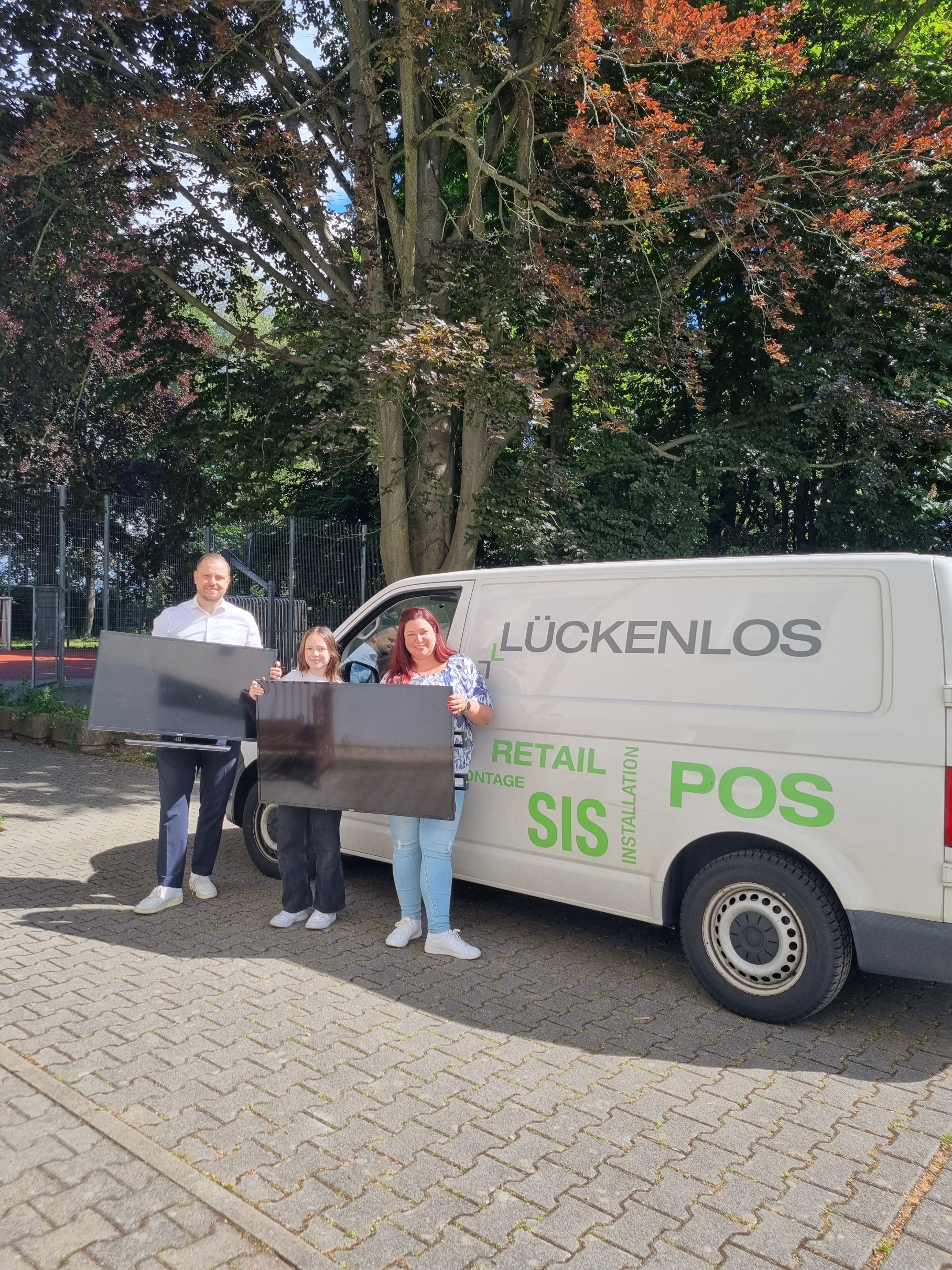 Spende der Firma Lückenlos