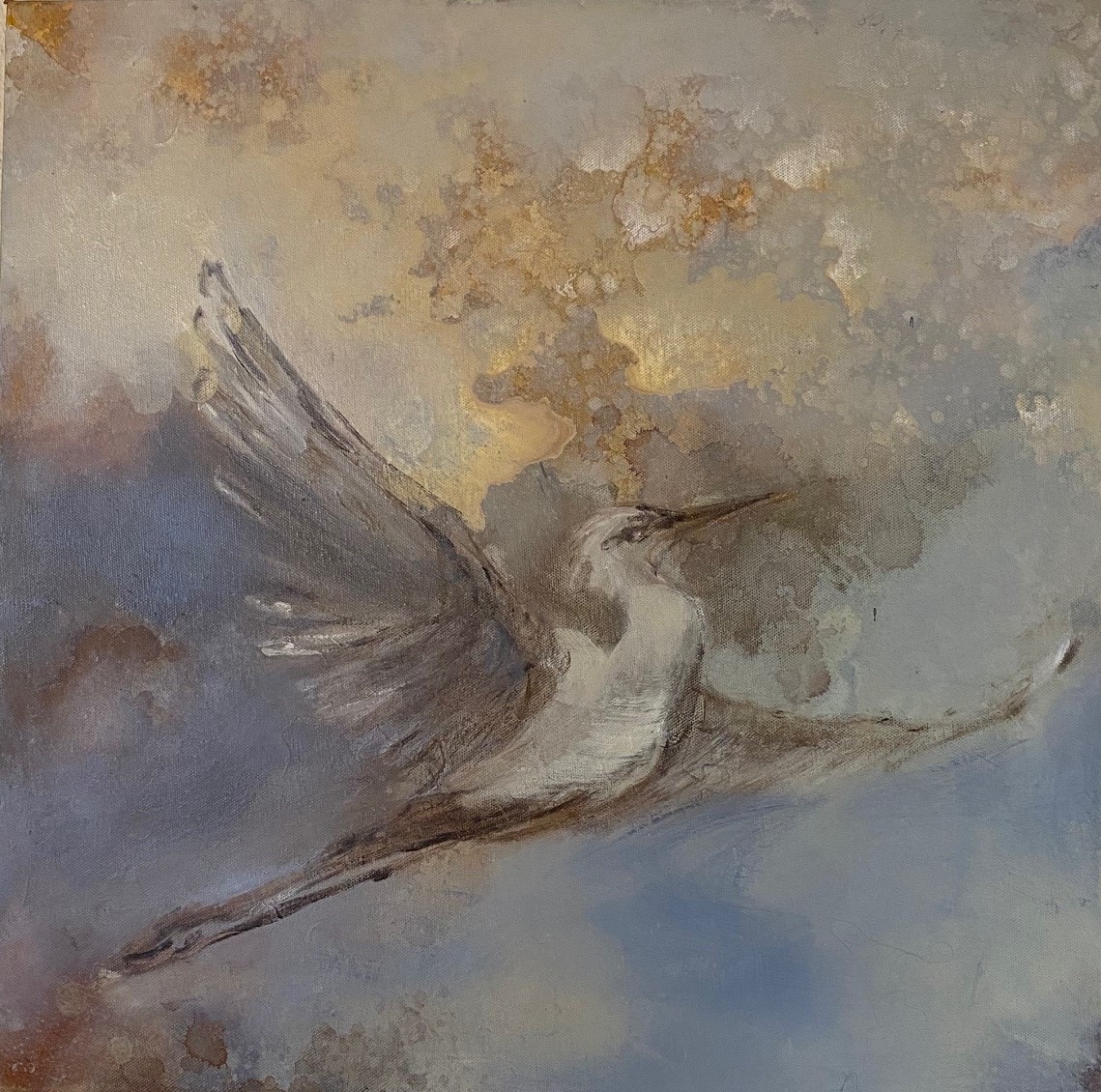 Fliegender Vogel (c) Christine Hecht-Del Bianco