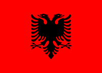 Landesflagge von Albanien (c) Landesflagge von Albanien