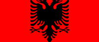 Landesflagge von Albanien (c) Landesflagge von Albanien