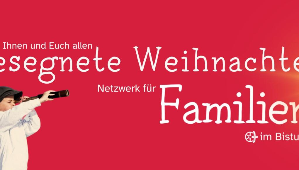 Weihnachtsgruß Familien
