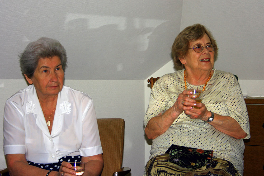 Brygida Czekanowska mit Ursula Koperska, Kloster Jakobsberg 2013