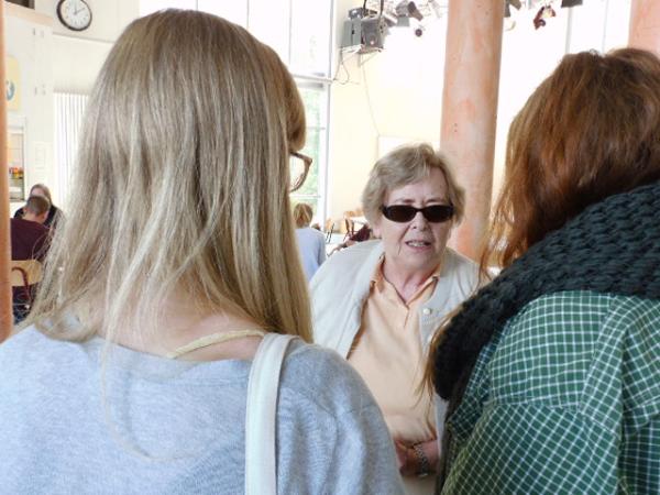 Brygida Czekanowska im Gespräch
