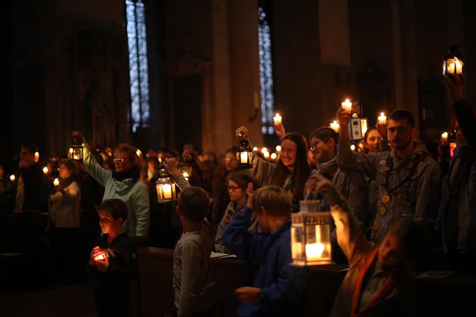 Friedenslicht von Bethlehem 2018 (c) Bistum Mainz
