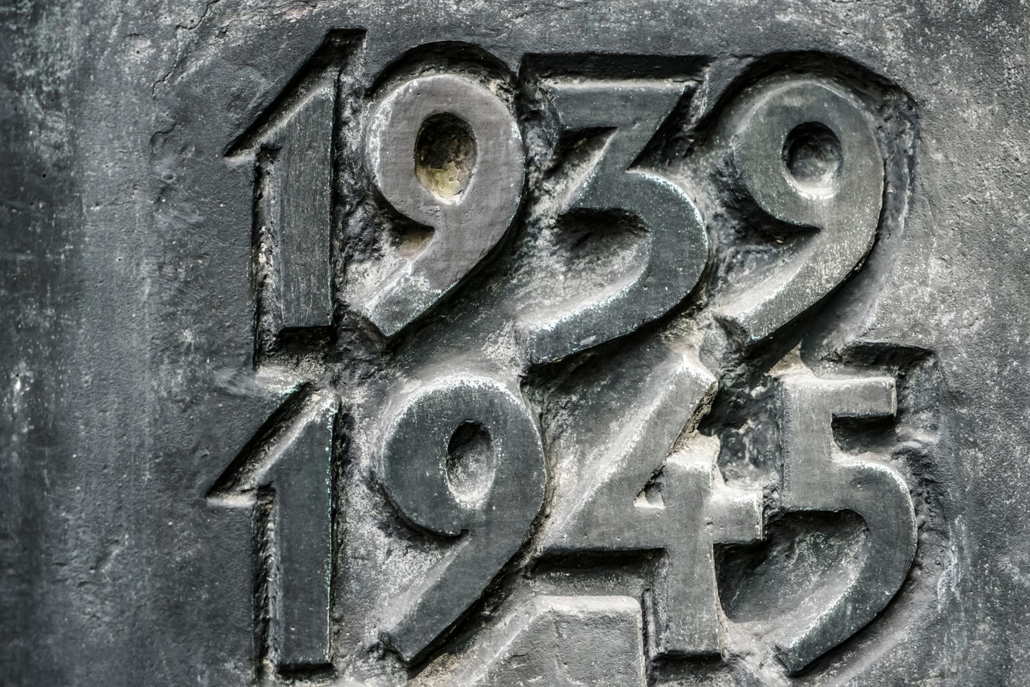 1939 - 1945 - Memorial for Second World War