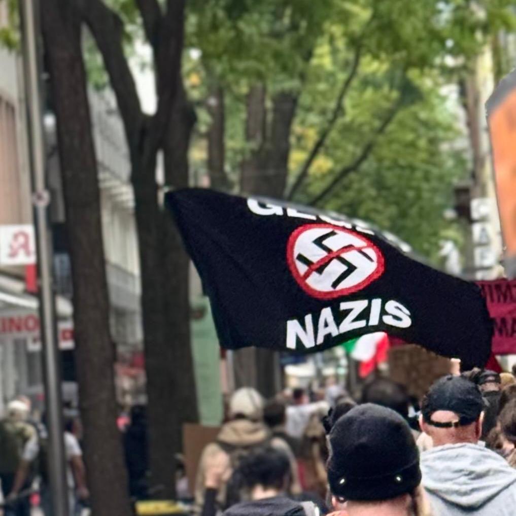 Demo gegen Rechtsextremismus