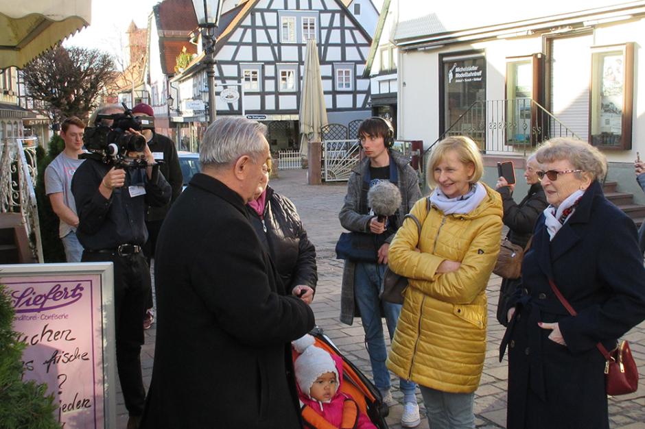 Zeitzeugenbesuch in Höchst im Odenwald Gesellschaft Bistum Mainz