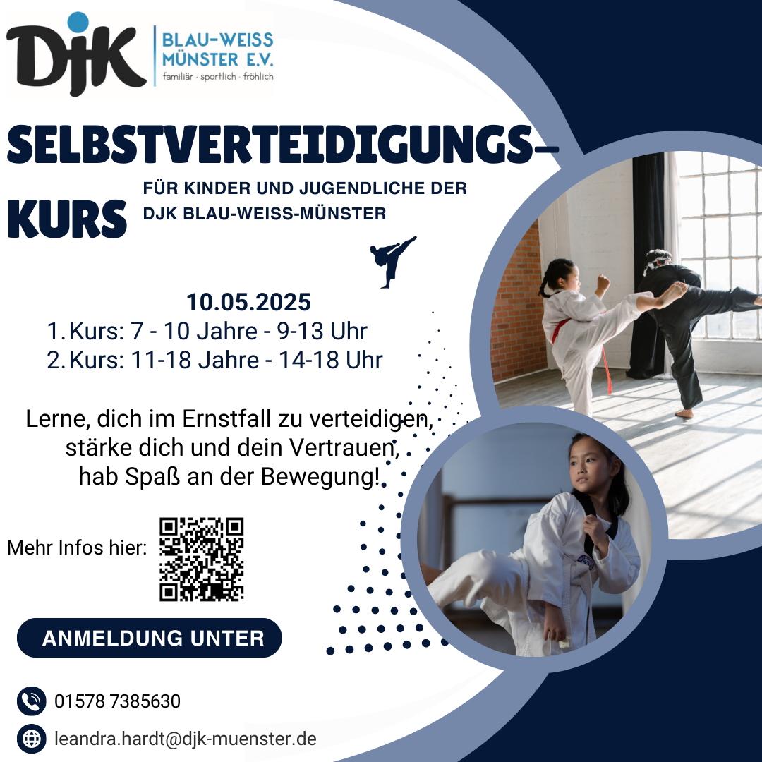 Selbstverteididung Jugend (c) DJK Blau-Weiß Münster e.V.