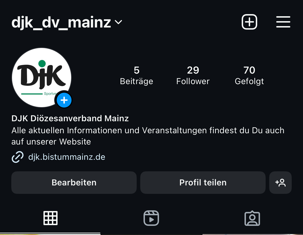 DJK DV Mainz Instagram (c) DJK DV Mainz