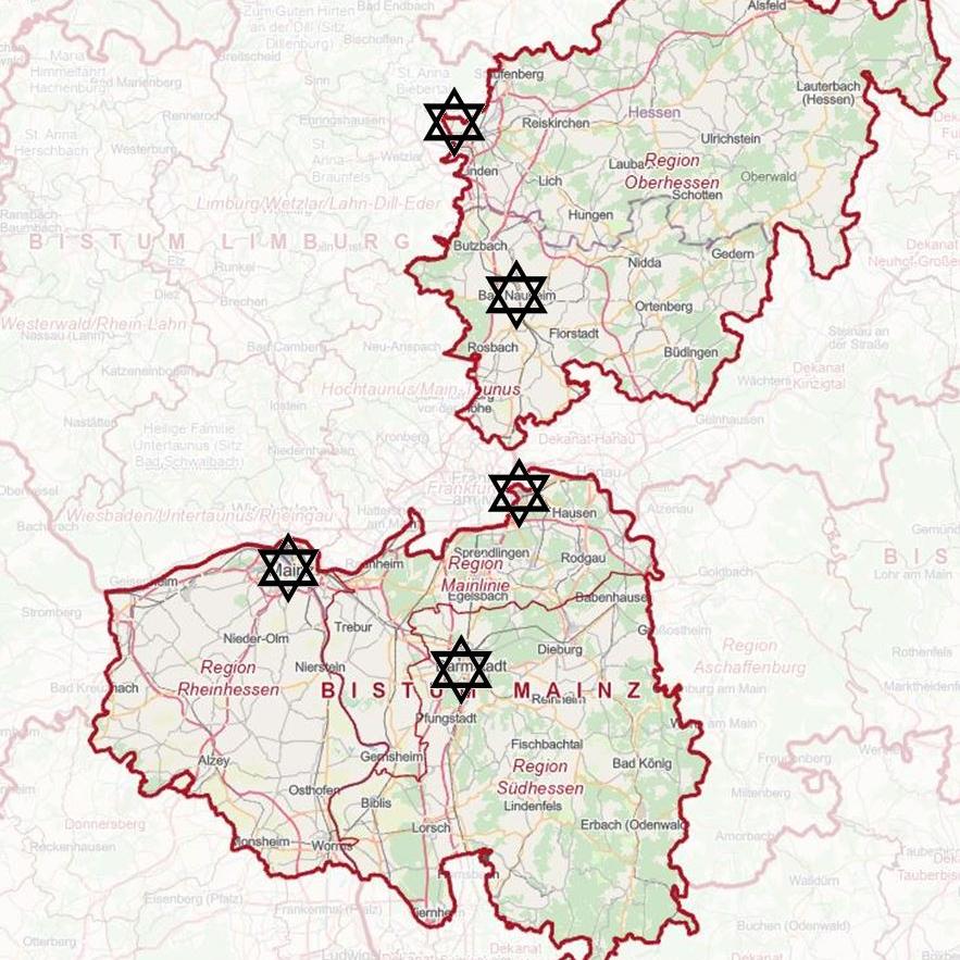 Jüdische Gemeinden auf Bistumsebene (c) A.D.