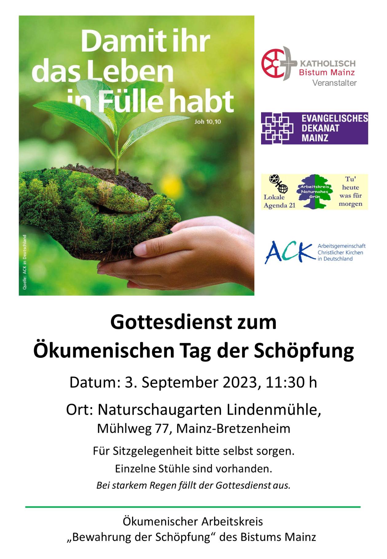 Schöpfungsgottesdienst in Mainz