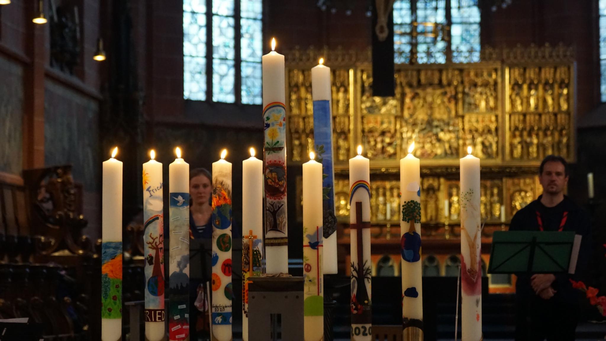 Wanderfriedenskerze // Aussendungsgottesdienst 2020