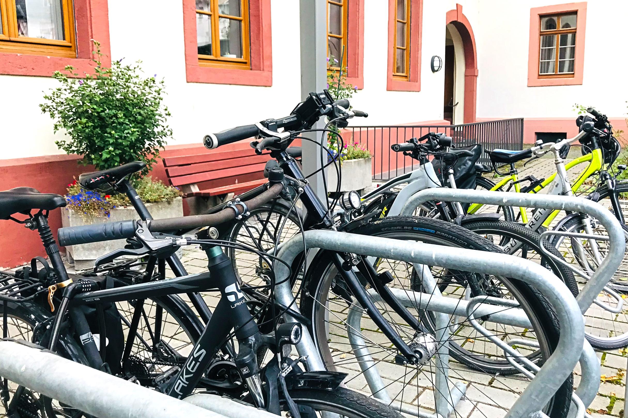 Fahrräder im BO-Hof