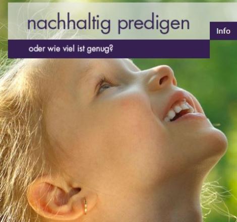 Nachhaltig predigen (c) Screenshot: www.nachhaltig-predigen.de