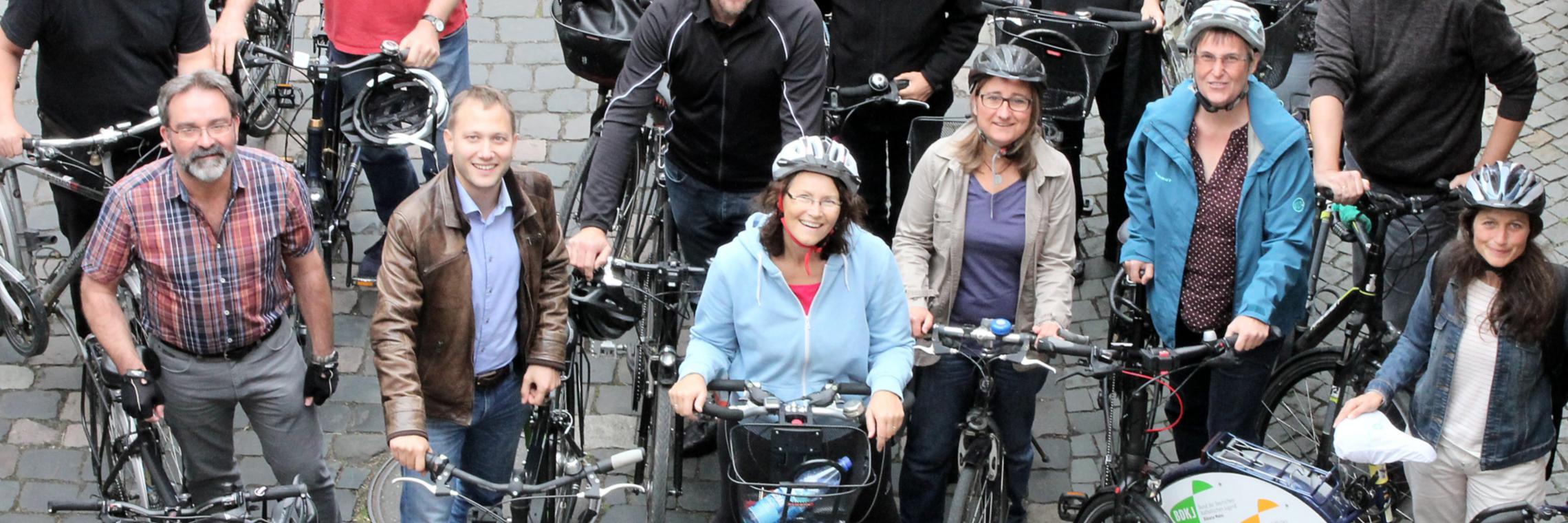 Über 15.000 Kilometer mit dem Rad zur Arbeit - Teams des Bistums Mainz sparen fast drei Tonnen Kohlendioxid