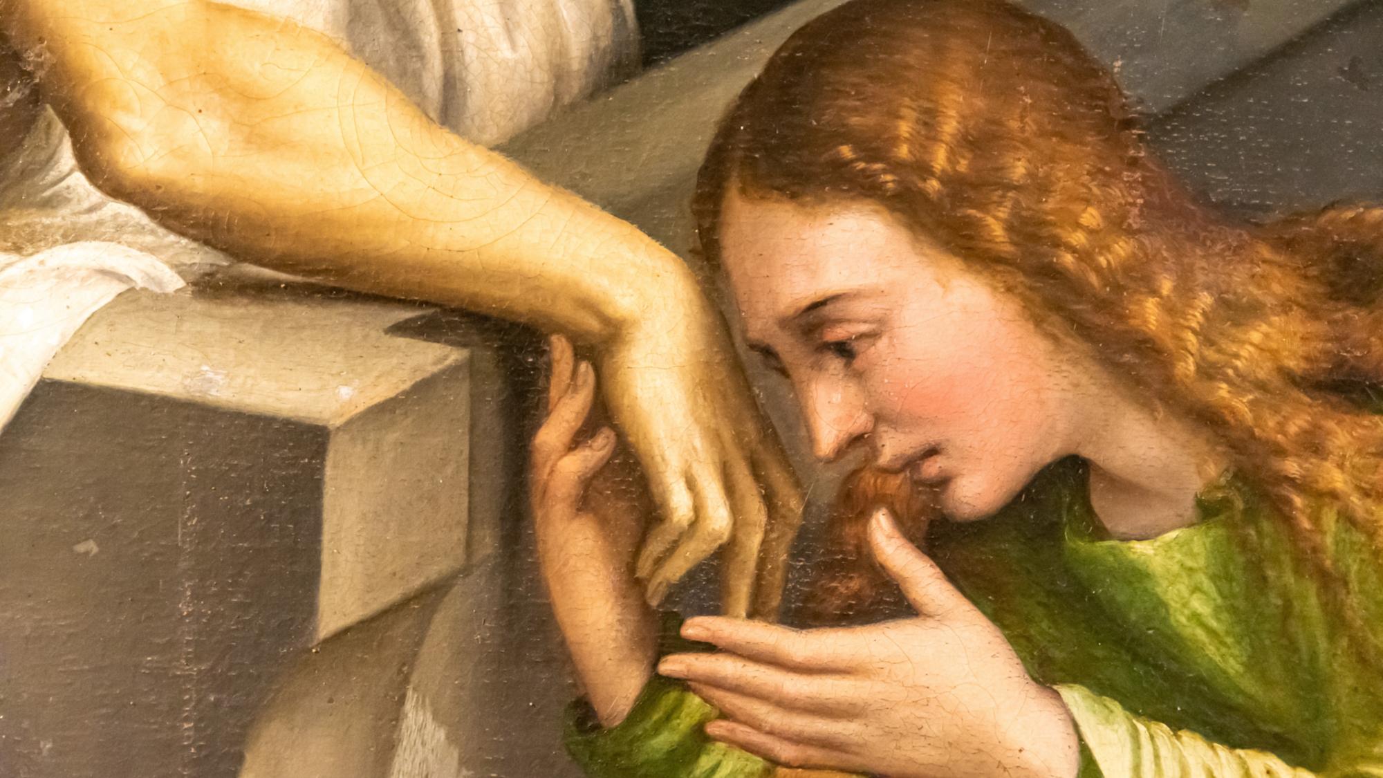 Maria Magdalena und Jesus