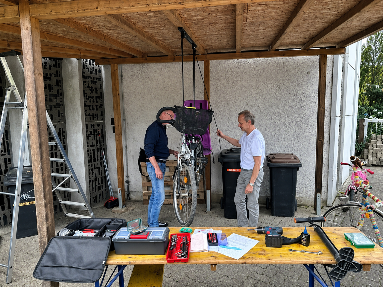 Repair Cafe Fahrradwerkstatt