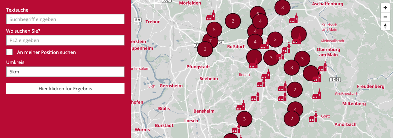 Gottesdienste im Bistum Mainz
