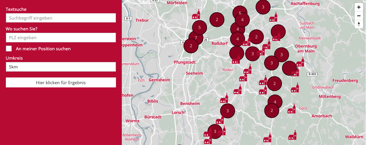 Gottesdienste im Bistum Mainz