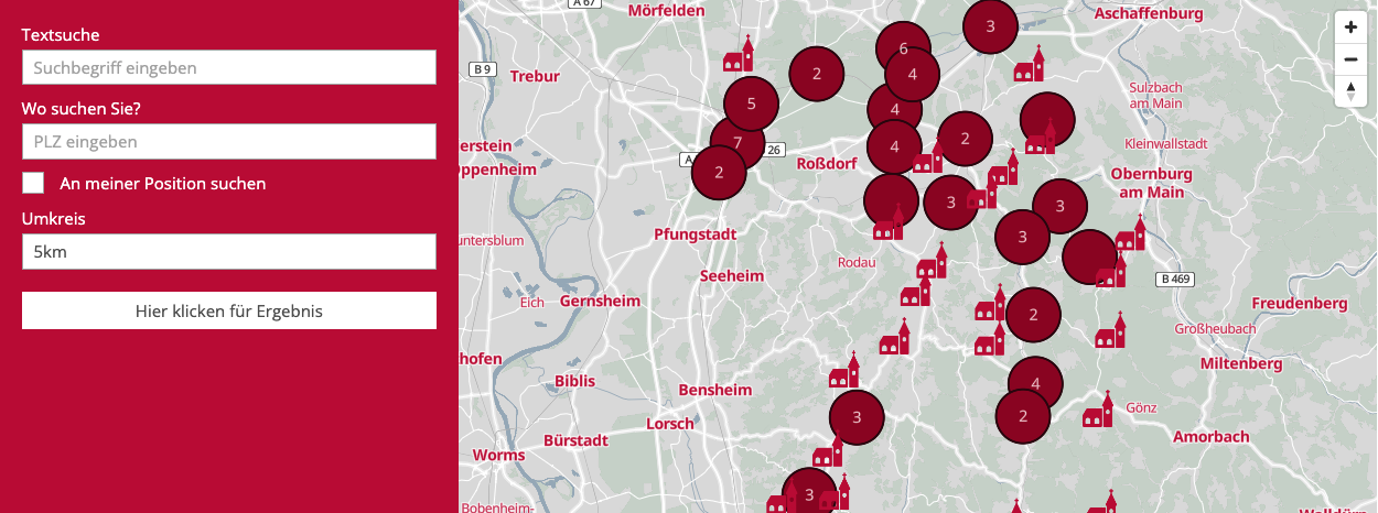 Gottesdienste im Bistum Mainz