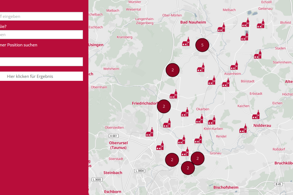 Gottesdienste in Oberhessen