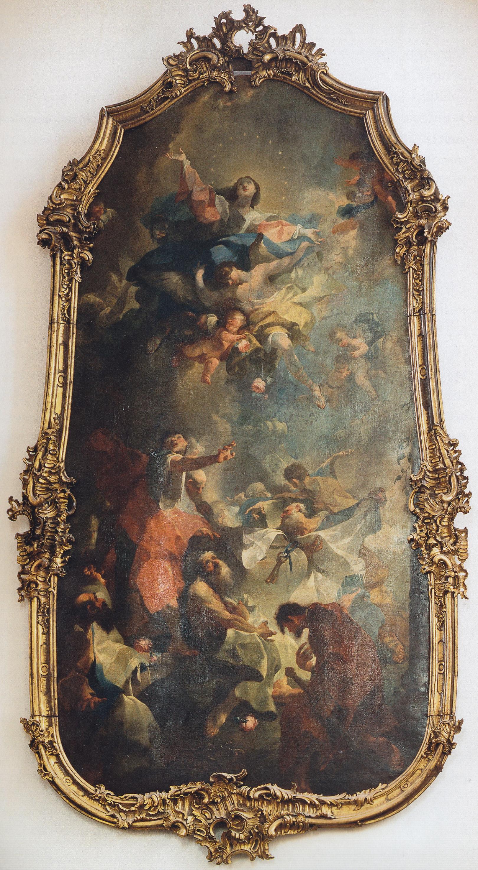 „Mariä Himmelfahrt“ von Franz Anton Maulbertsch in der Kirche St. Quintin, Mainz (1758) (c) Christian Albert