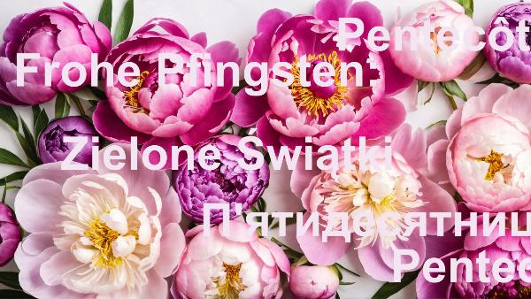 Frohe Pfingsten in Vielfalt