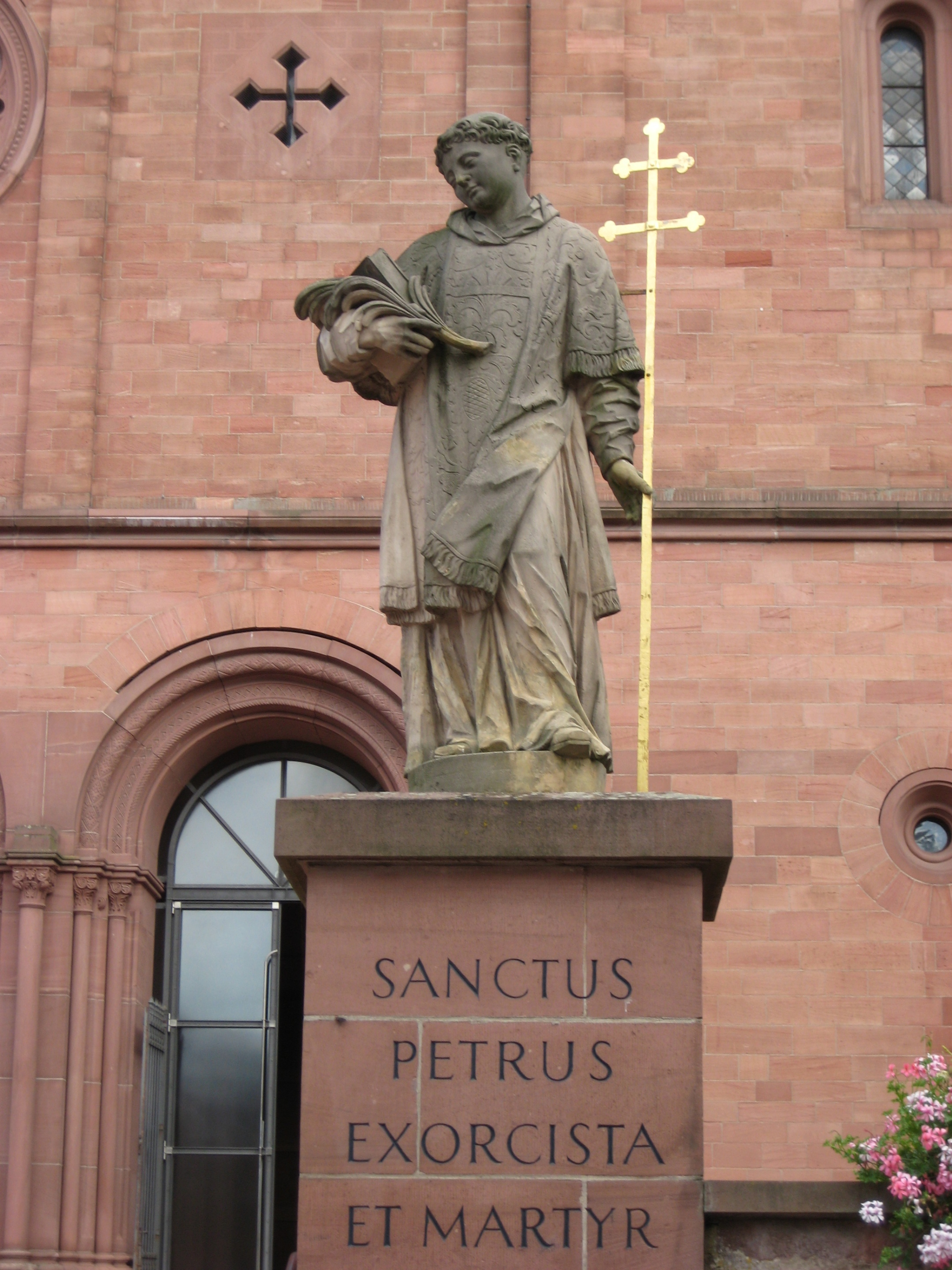 Figur des hl. Petrus Martyr
