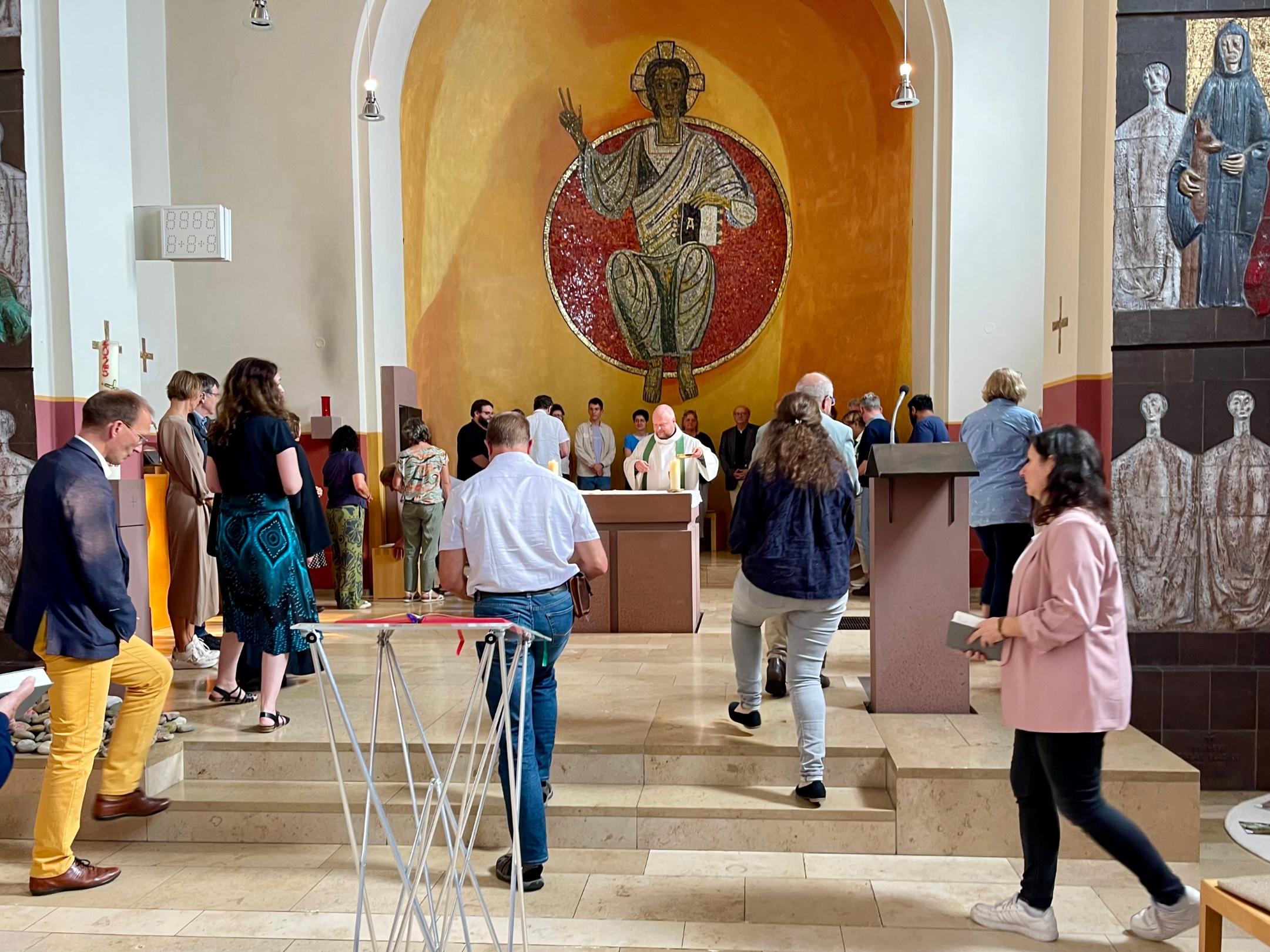 Gottesdienst beim Zukunftstag am Jakobsberg